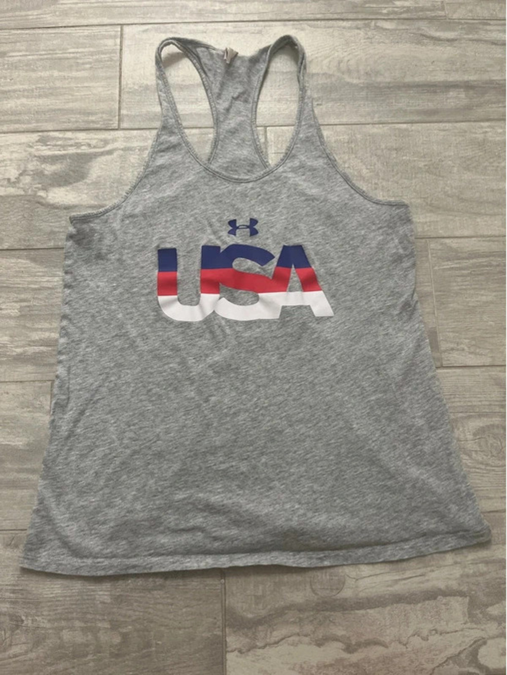 Under Armour Women’s Gray USA Tank